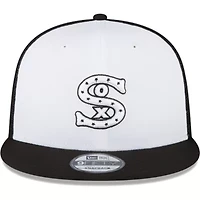 Chicago White Sox MLB Black/White Chicago Sox 2023 On-Field Batting Practice 9FIFTY Snapback Hat