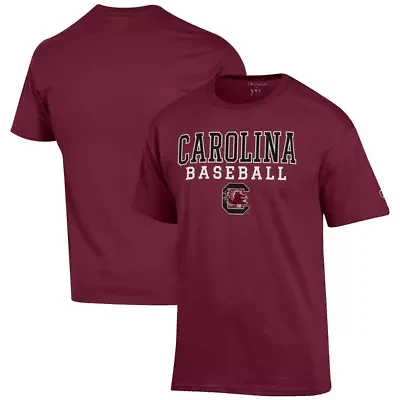 NCAA South Carolina Gamecocks Baseball Stack T-Shirt
