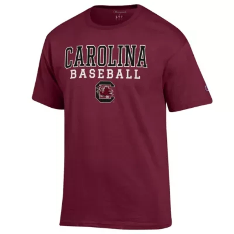 NCAA South Carolina Gamecocks Baseball Stack T-Shirt