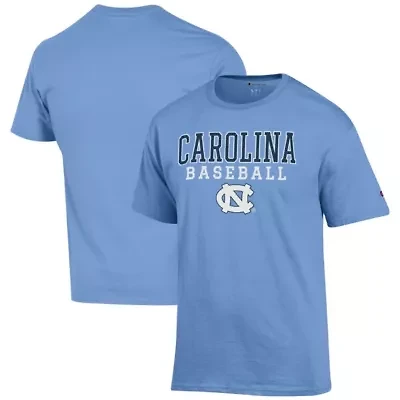 NCAA Carolina North Tar Heels Baseball Stack T-Shirt