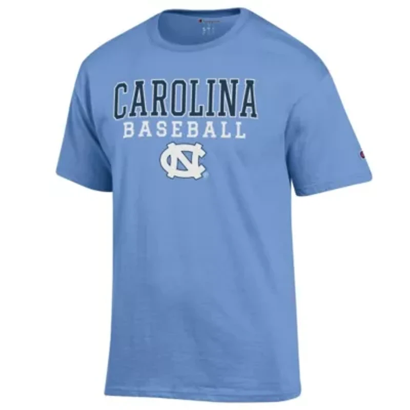 NCAA Carolina North Tar Heels Baseball Stack T-Shirt
