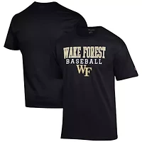 NCAA Wake Forest Demon Deacons Baseball Stack T-Shirt