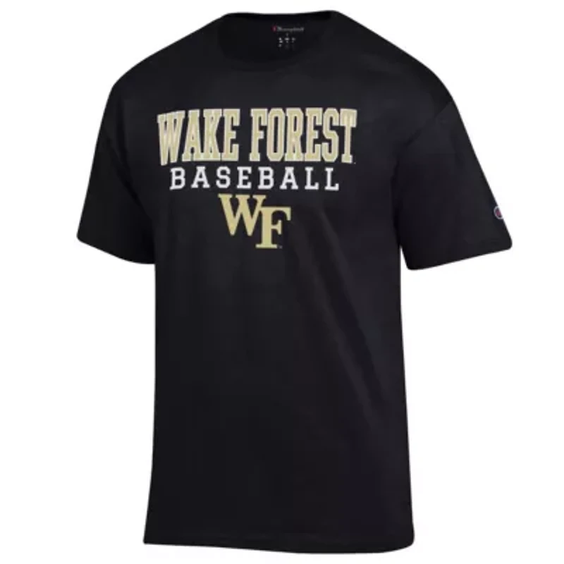 NCAA Wake Forest Demon Deacons Baseball Stack T-Shirt