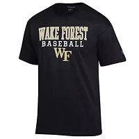 NCAA Wake Forest Demon Deacons Baseball Stack T-Shirt