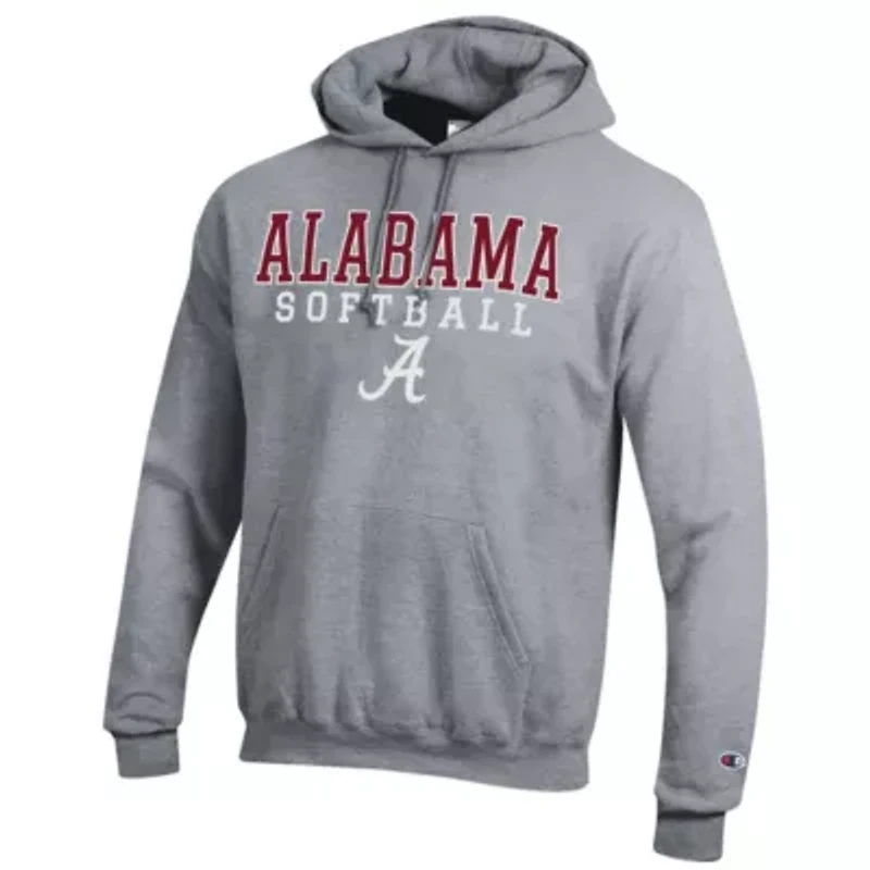 Alabama Crimson Tide NCAA Softball Stack Pullover Hoodie