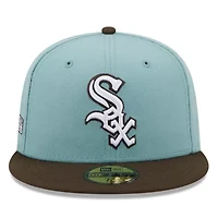 Chicago White Sox MLB Light Blue/Brown 2005 World Series Beach Kiss 59FIFTY Fitted Hat