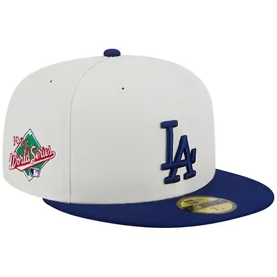 MLB Stone/Royal Los Angeles Dodgers Retro 59FIFTY Fitted Hat
