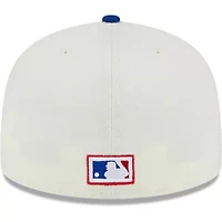 MLB Stone/Royal Atlanta Braves Retro 59FIFTY Fitted Hat