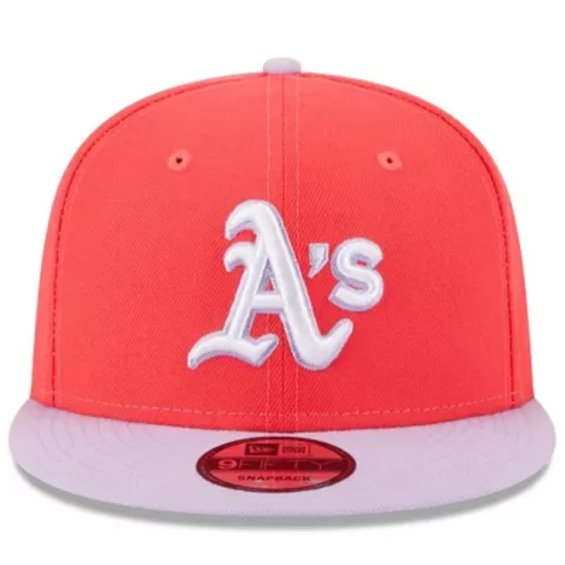 Oakland Athletics MLB Red/Purple Athletics Spring Basic Two-Tone 9FIFTY Snapback Hat