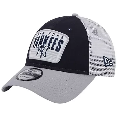 MLB New York Yankees Two-Tone Patch 9FORTY Snapback Hat
