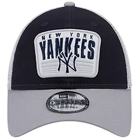 MLB New York Yankees Two-Tone Patch 9FORTY Snapback Hat