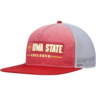 NCAA Cardinal/Gray Iowa State Cyclones Snapback Hat