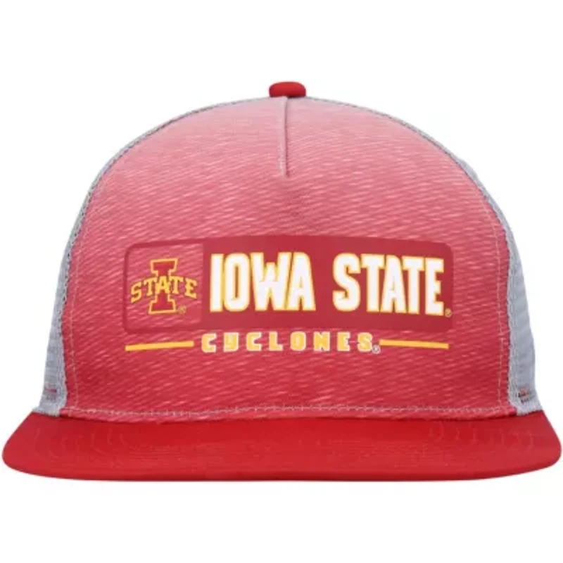 NCAA Cardinal/Gray Iowa State Cyclones Snapback Hat