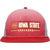 NCAA Cardinal/Gray Iowa State Cyclones Snapback Hat