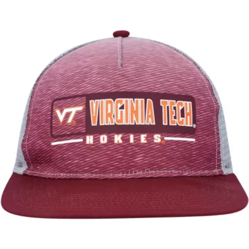 NCAA Maroon/Gray Virginia Tech Hokies Snapback Hat