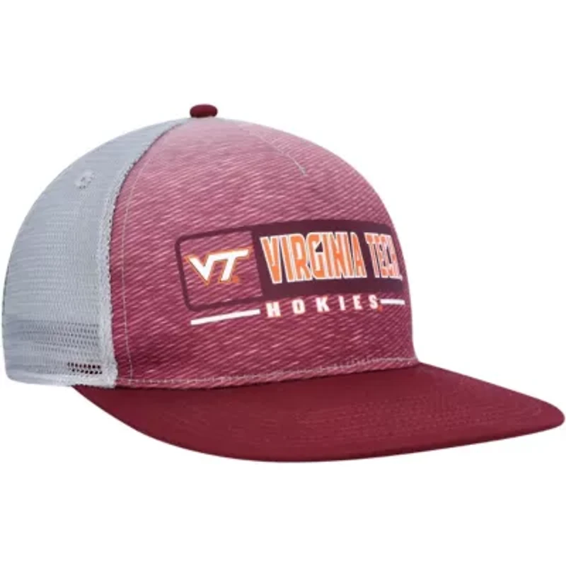 NCAA Maroon/Gray Virginia Tech Hokies Snapback Hat