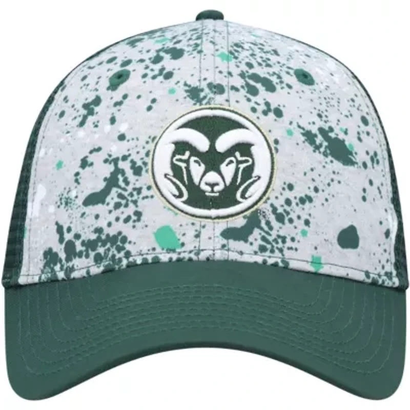 NCAA Gray/Green Colorado State Rams Love Fern Trucker Snapback Hat