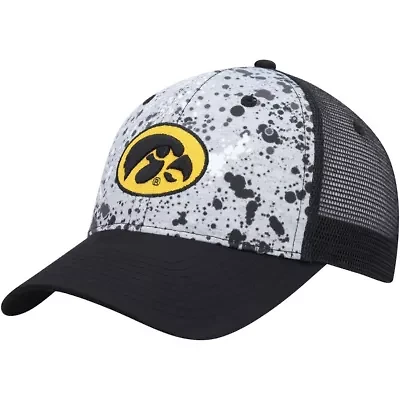 NCAA Gray/Black Iowa Hawkeyes Love Fern Trucker Snapback Hat