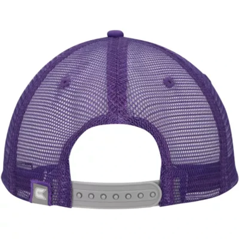 NCAA Gray/Purple LSU Tigers Love Fern Trucker Snapback Hat