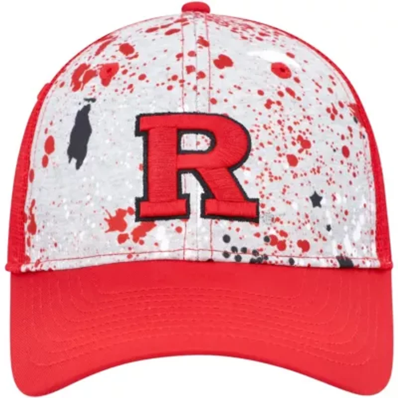 Rutgers Scarlet Knights NCAA Gray/Scarlet Rutgers Knights Love Fern Trucker Snapback Hat