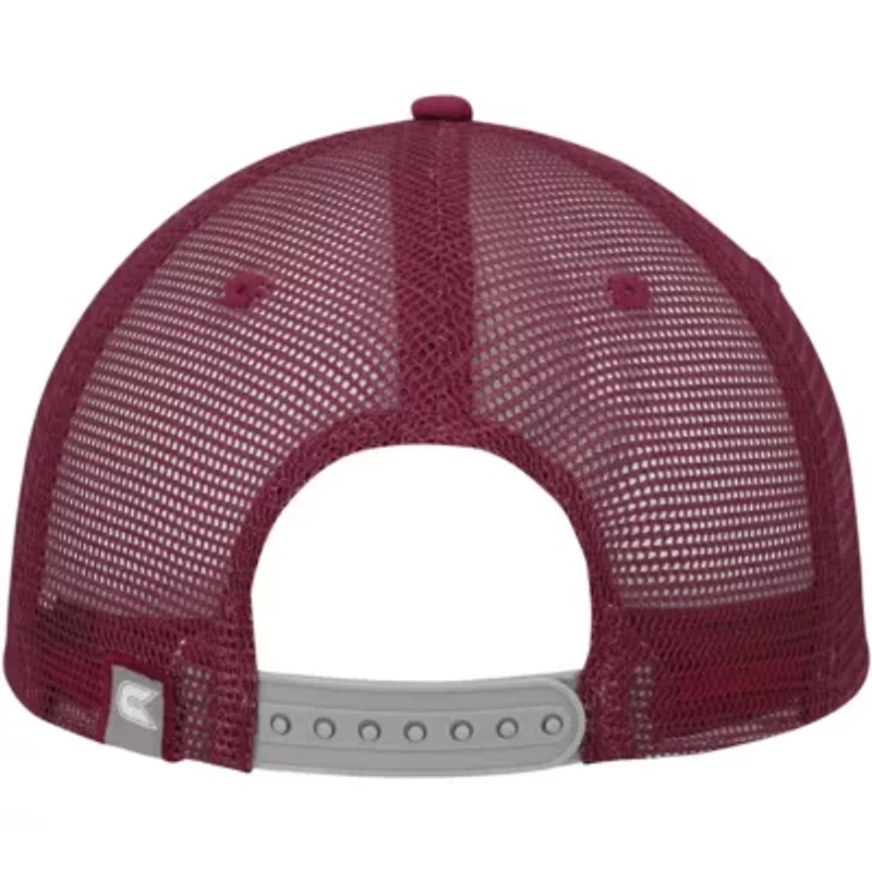 NCAA Gray/Cherry Temple Owls Love Fern Trucker Snapback Hat