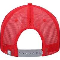 NCAA Gray/Red Utah Utes Love Fern Trucker Snapback Hat