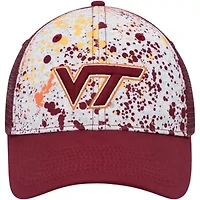 NCAA Gray/Maroon Virginia Tech Hokies Love Fern Trucker Snapback Hat