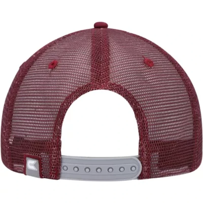 NCAA Gray/Maroon Virginia Tech Hokies Love Fern Trucker Snapback Hat