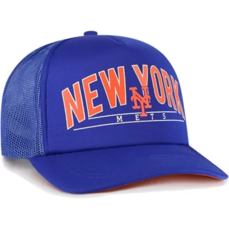 MLB New York Mets Backhaul Foam Trucker Snapback Hat