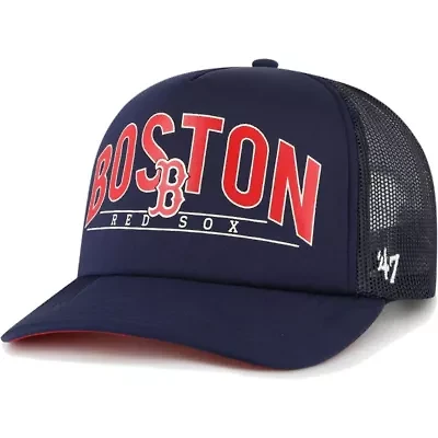 Boston Red Sox MLB Boston Sox Backhaul Foam Trucker Snapback Hat