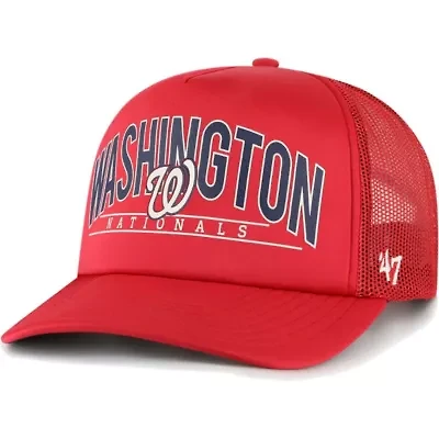 MLB Washington Nationals Backhaul Foam Trucker Snapback Hat