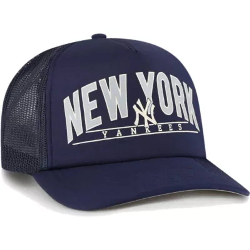 MLB New York Yankees Backhaul Foam Trucker Snapback Hat