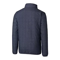 MLB Heathered New York Yankees Big & Tall Rainier Full-Zip Puffer Jacket