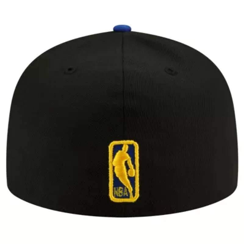 NBA Black/Royal Golden State Warriors 2-Tone 59FIFTY Fitted Hat