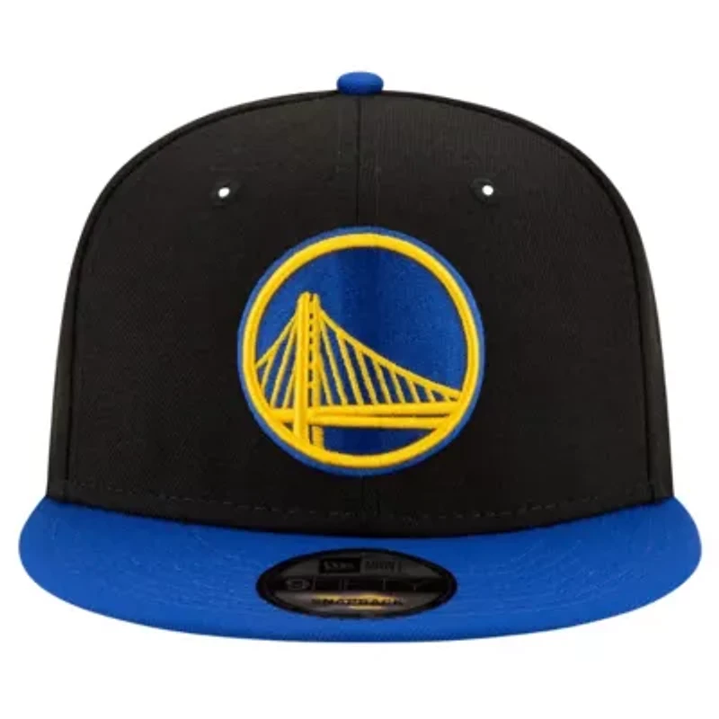 NBA Black/Royal Golden State Warriors Official Team Color 2Tone 9FIFTY Snapback Hat