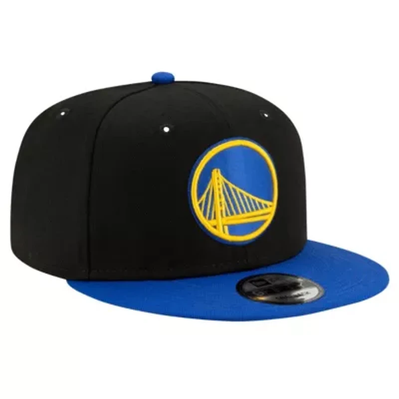 NBA Black/Royal Golden State Warriors Official Team Color 2Tone 9FIFTY Snapback Hat