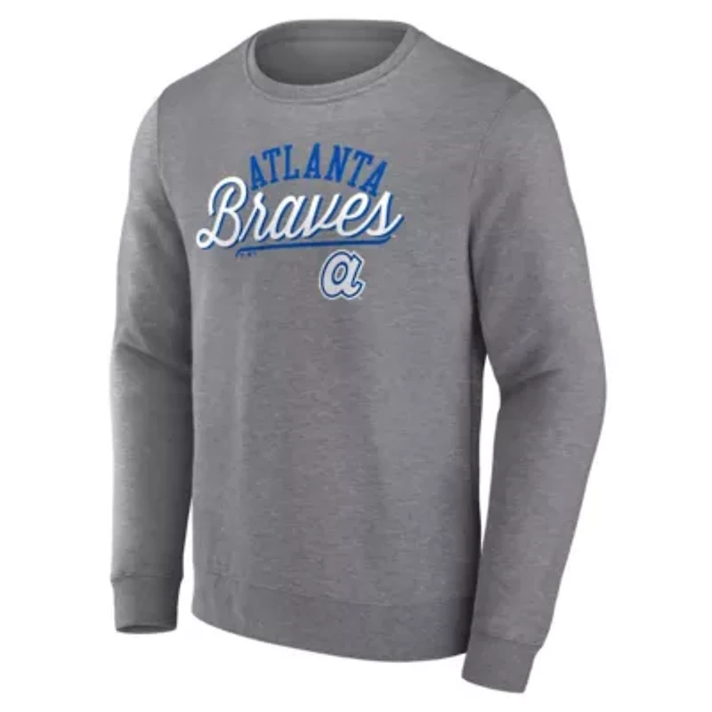 MLB Fanatics Atlanta Braves Simplicity Pullover Sweatshirt