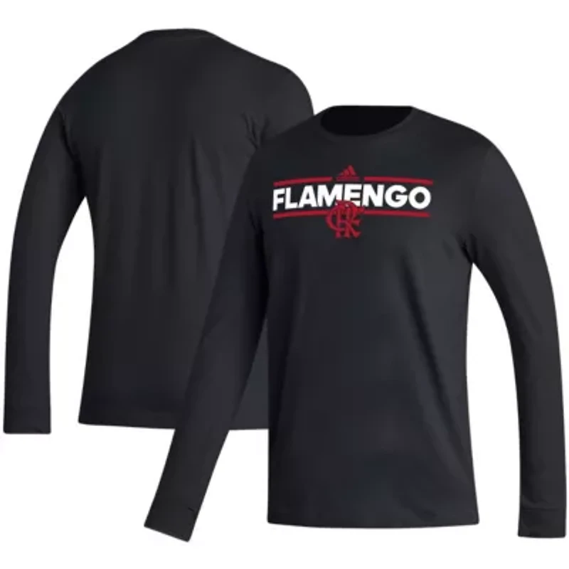 Campeonato Brasileiro Serie A CR Flamengo Dassler Long Sleeve T-Shirt