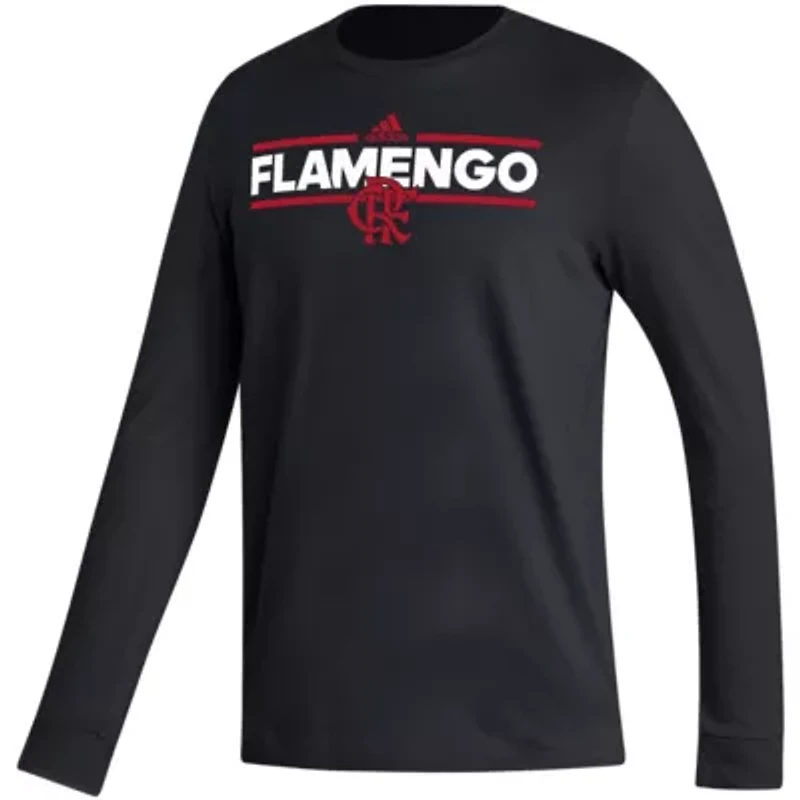 Campeonato Brasileiro Serie A CR Flamengo Dassler Long Sleeve T-Shirt