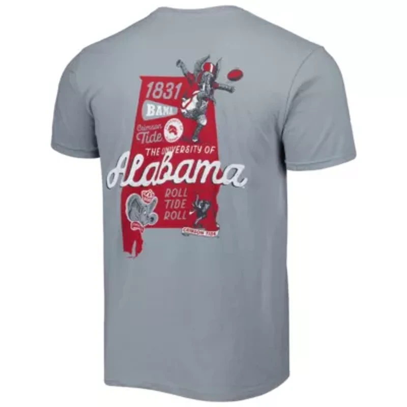 Alabama Crimson Tide NCAA Vault State Comfort T-Shirt