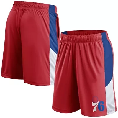 NBA Fanatics Philadelphia 76ers Practice Performance Shorts