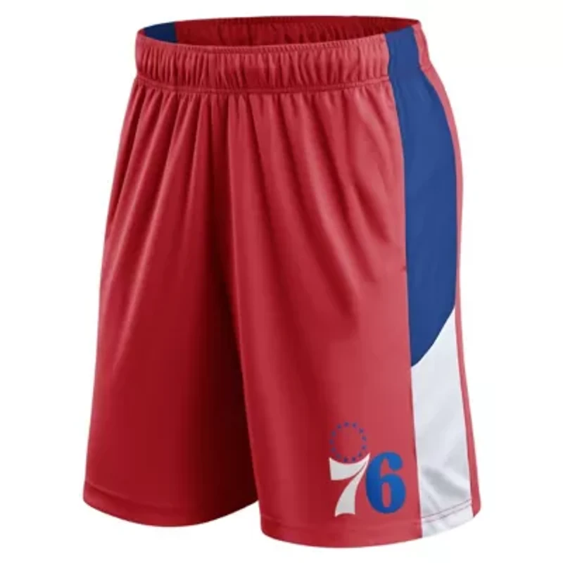 NBA Fanatics Philadelphia 76ers Practice Performance Shorts