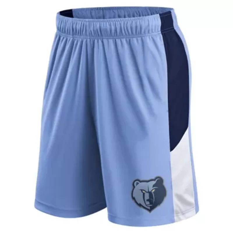 NBA Fanatics Light Memphis Grizzlies Practice Performance Shorts