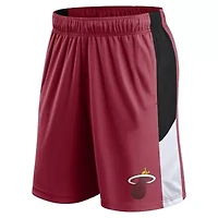 NBA Fanatics Miami Heat Practice Performance Shorts