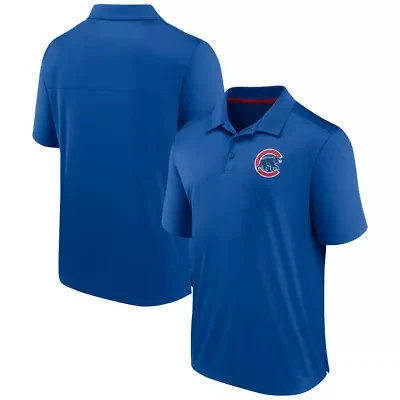 MLB Fanatics Chicago Cubs Fitted Polo