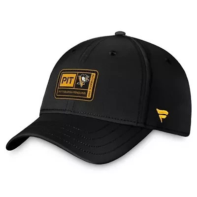 NHL Fanatics Pittsburgh Penguins Authentic Pro Training Camp Flex Hat