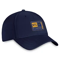 NHL Fanatics St. Louis Blues Authentic Pro Training Camp Flex Hat