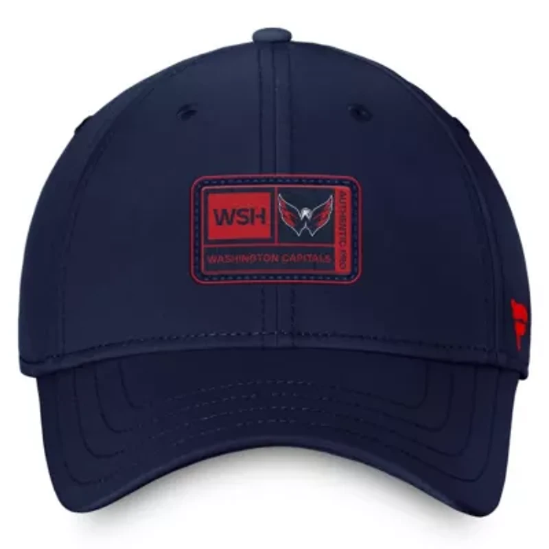 NHL Fanatics Washington Capitals Authentic Pro Training Camp Flex Hat