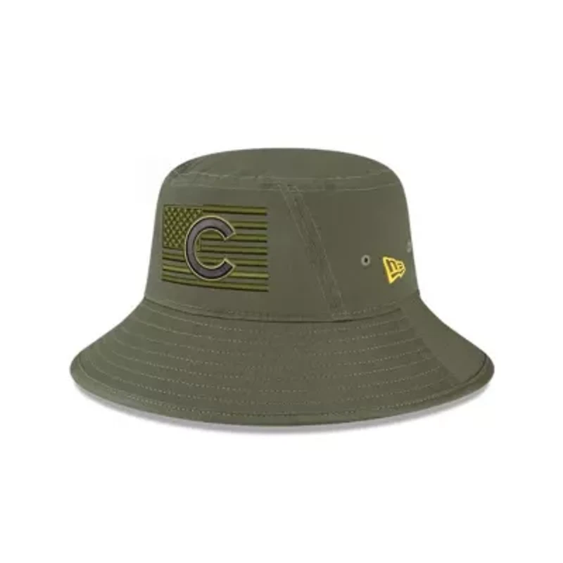 MLB Chicago Cubs 2023 Armed Forces Day Bucket Hat