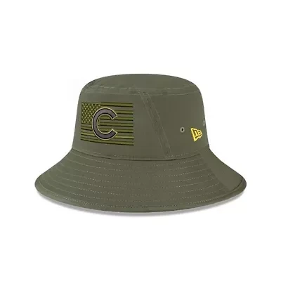 MLB Chicago Cubs 2023 Armed Forces Day Bucket Hat